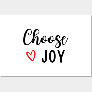 Choose Joy Motivational and Inspirational Posters and Art